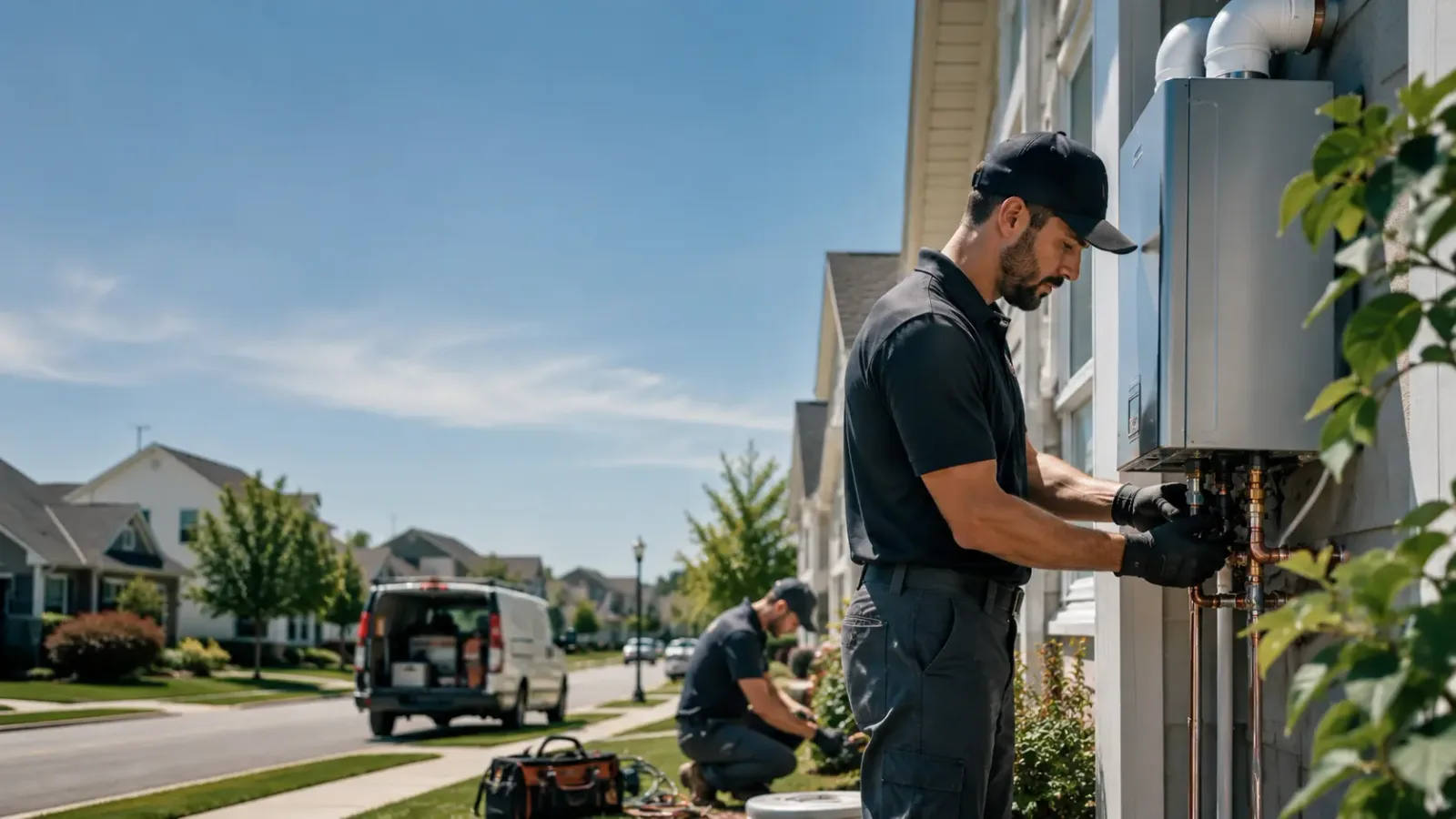 Tankless Water Heater Installation in Mount Hope, WI